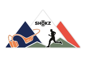 shokz maxi race shakeoutrun badge