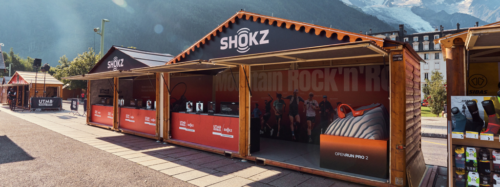Shokz a lancé de nouveaux écouteurs pendant la finale de l’UTMB