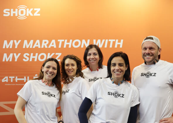 Excellent bilan : Shokz au Salon Run Experience