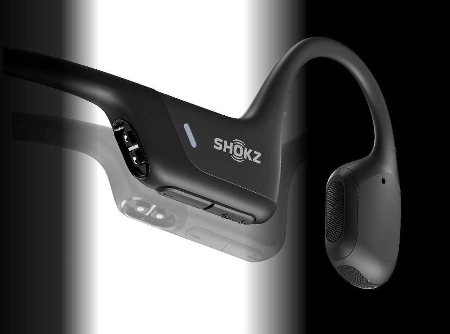 Casque Conduction Osseuse Shokz OpenRun Pro Bluetooth 5.1, Sport  Amplificateur de Basses et Charge Ultra-Rapide - Noir - Français