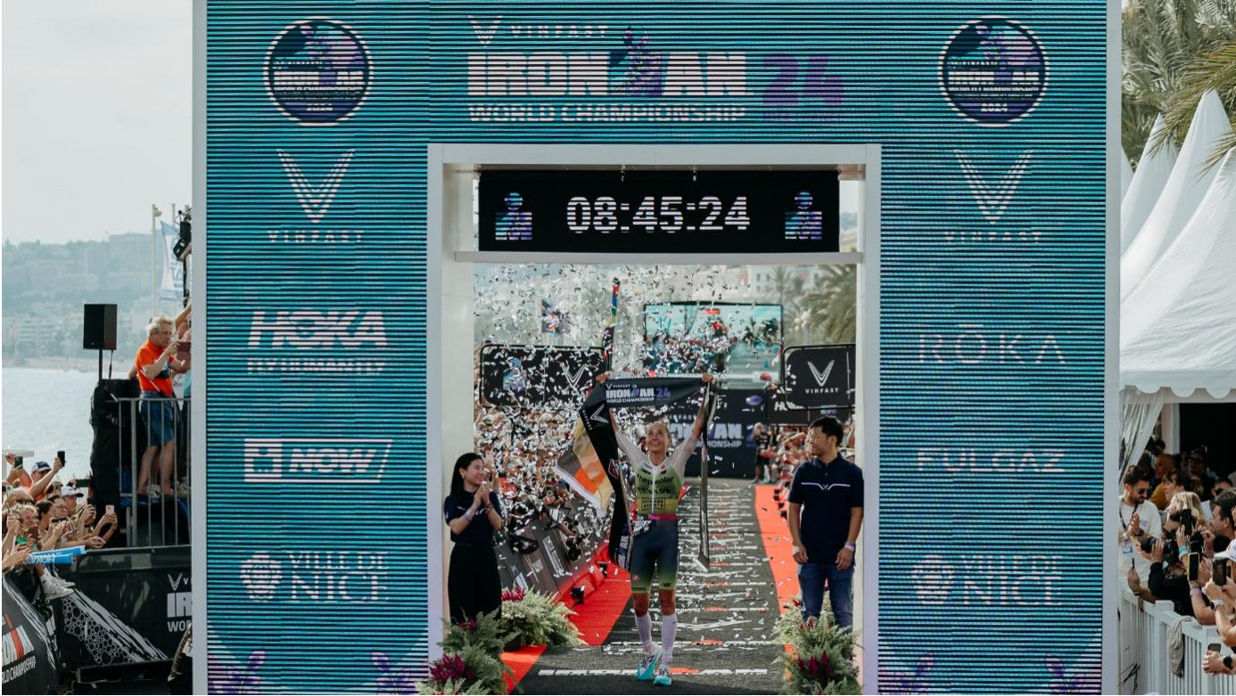 Laura Philiph's triumph at IRONMAN World Championship in Nice France