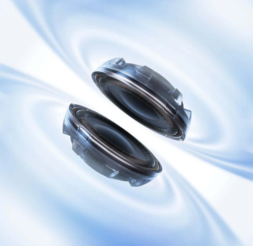 Shokz OpenFit Air 2 système double haut-parleur Bassphere