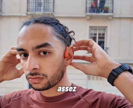 Casque Shokz open-ear conduction osseuse perception musique et environnement