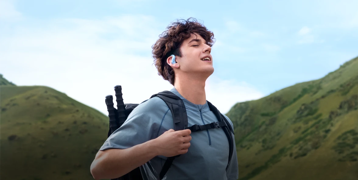 Shokz OpenFit Air 2 – Léger comme l'air. Conçu pour l'action.