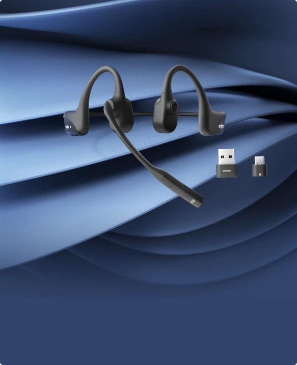 OPENCOMM2 - Casque de communication pour mobile (avec adaptateur)