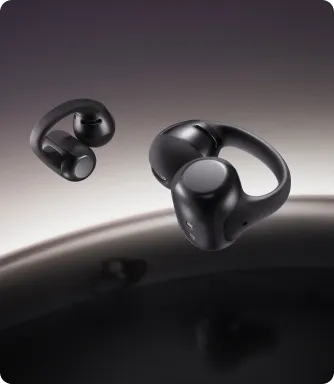 Design ultraléger et ergonomique des écouteurs Shokz, confort total pour une écoute prolongée.