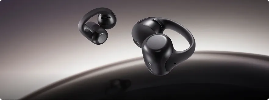 Design ultraléger et ergonomique des écouteurs Shokz, confort total pour une écoute prolongée.