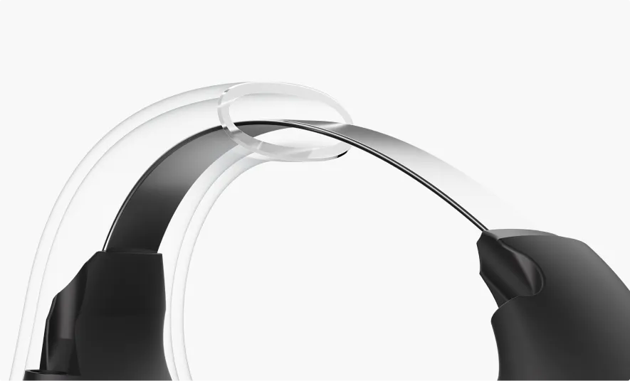 Écouteurs légers et stables offrant un confort prolongé sans fatigue.