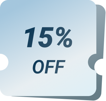 15 % de réduction
